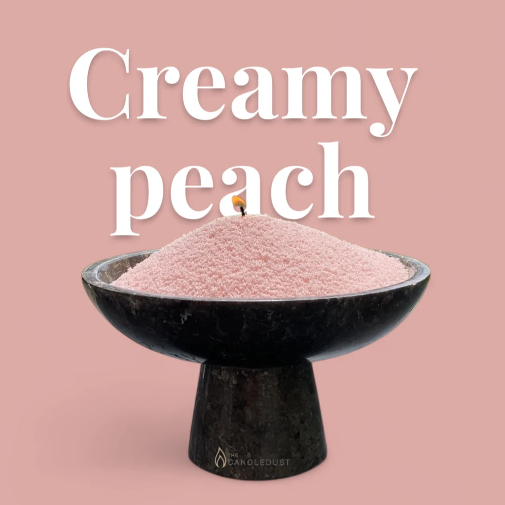 Creamy Peach Unscented Candle Sand KG / LBS-0