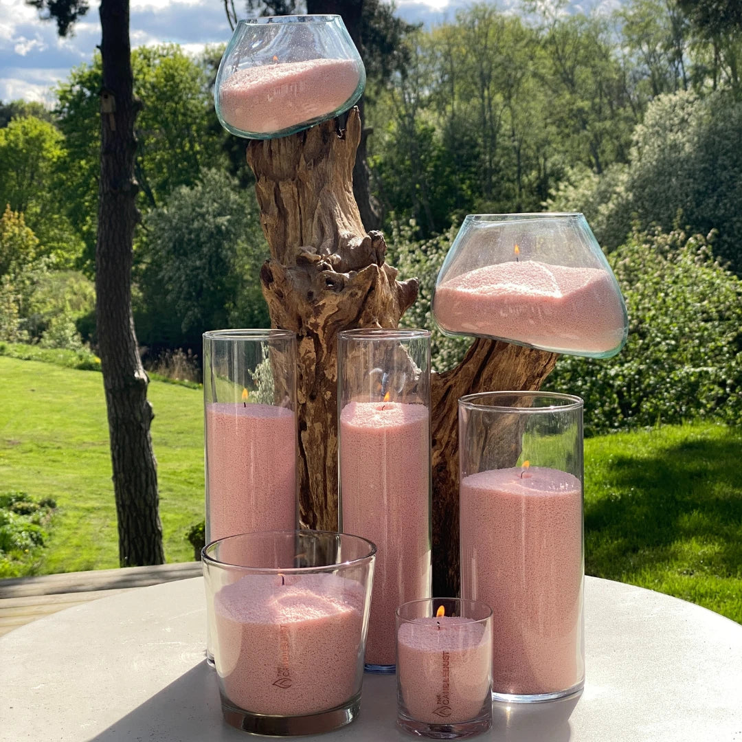 Creamy Peach Unscented Candle Sand KG / LBS-2