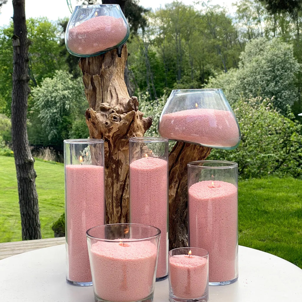 Peach Unscented Candle Sand KG / LBS-3