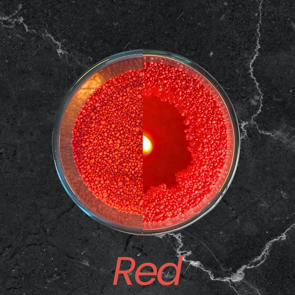 Red unscented Candle Sand 330g/0.73lbs