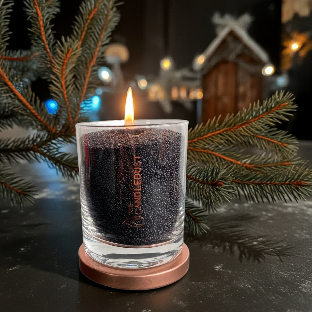 Schwarze Kerze 160 g / 350 ml / 11,83 oz