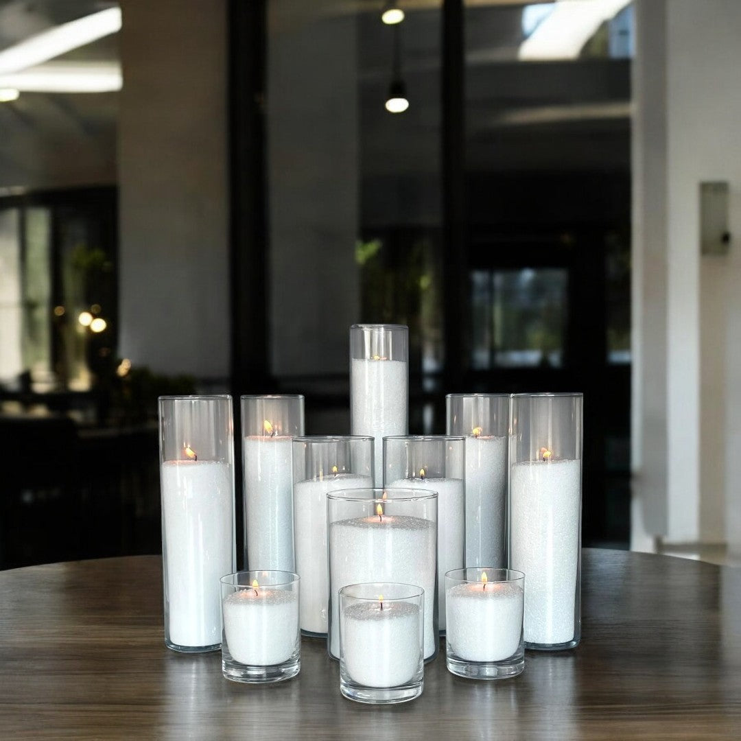 Diamond Dust Scented Candle Sand 330g/0.73lbs-6